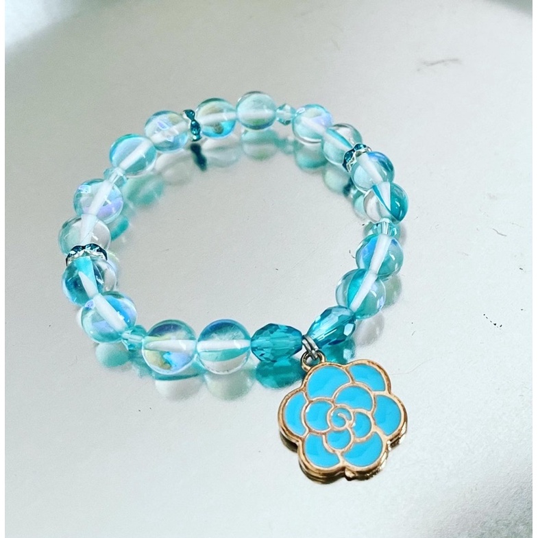 Blue Ocean Labradorite Bracelet 8 mm