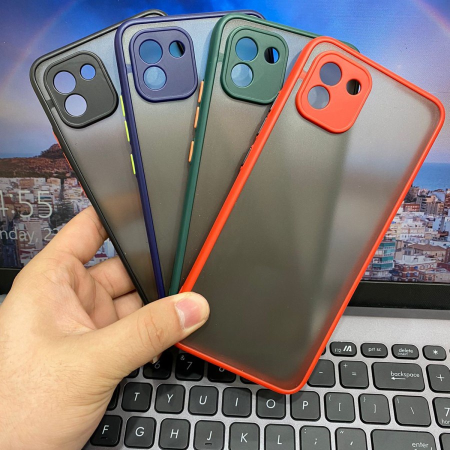 Samsung A03 A03S A03 CORE Case Dove Matte Mychoice Transparan Slim Fuze Macaron AERO WHITECELL-