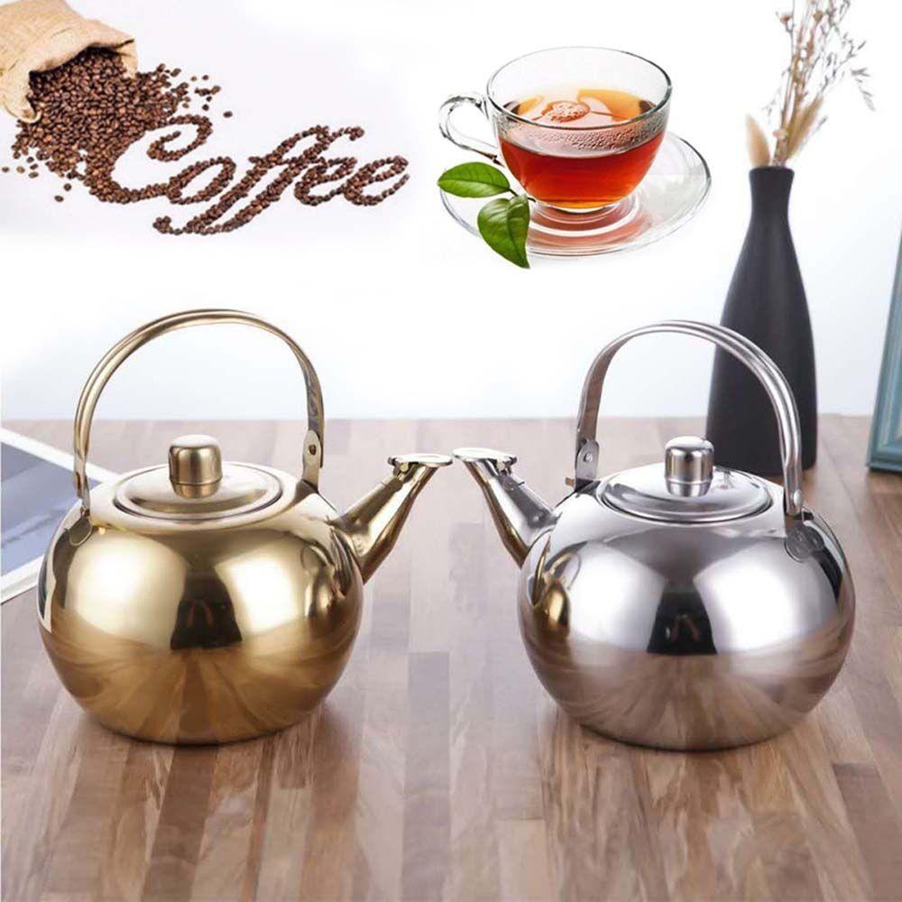 Quinton Tea Kettle Removable Craft Teh Dengan Saringan Aksesori Peralatan Dapur Saringan Air Kopi