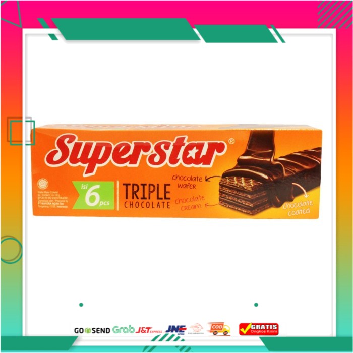 

Roma Superstar Triple Chocolate 6x18g