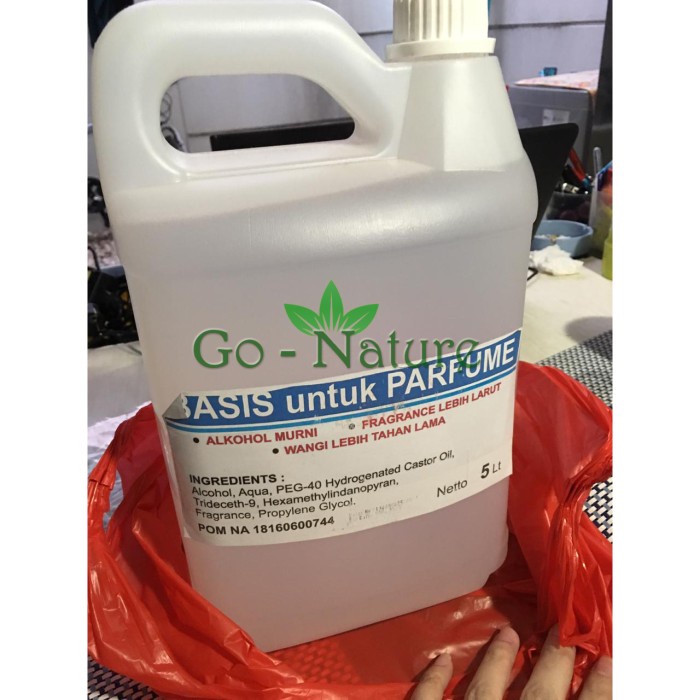 ABSOLUTE ALCOHOL dan AQUA DENAT KHUSUS PARFUM