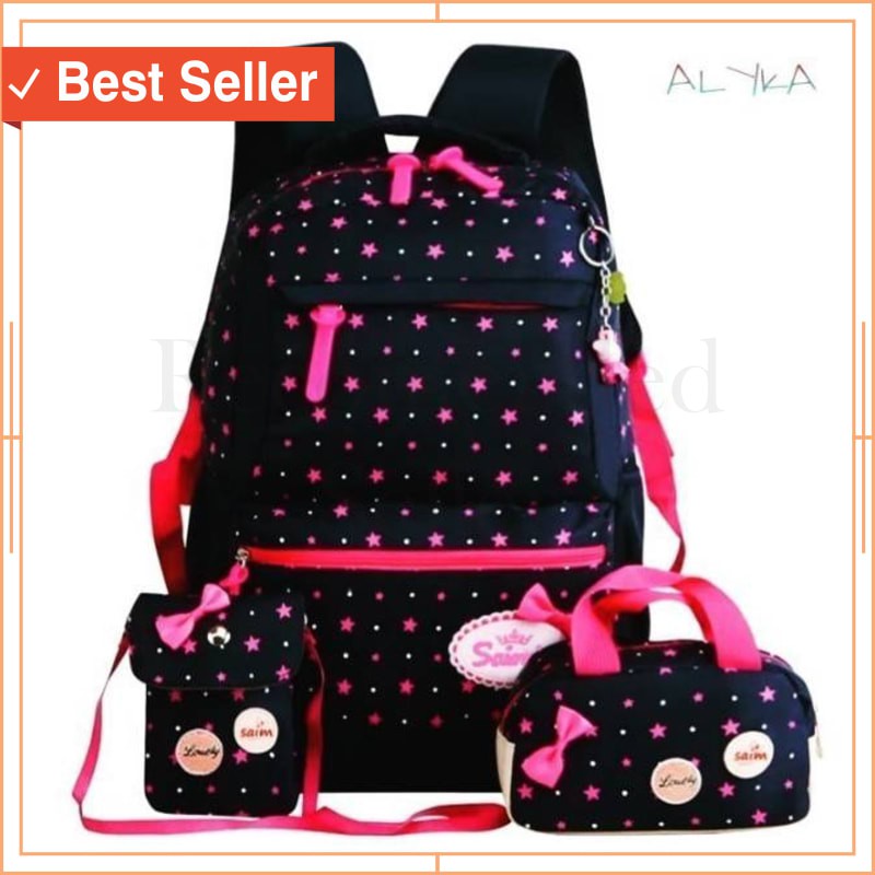 TAS WANITA KEREN KEKINIAN STYLE MODERN BAGUS / TAS RANSEL ANAK / REMAJA CEWEK COWOK BINTANG TABUR