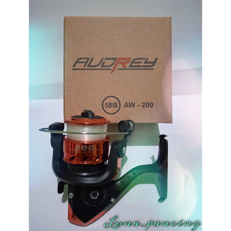 {COD}  Reel AUDREY 5BB AW-200 Bonus pelampung