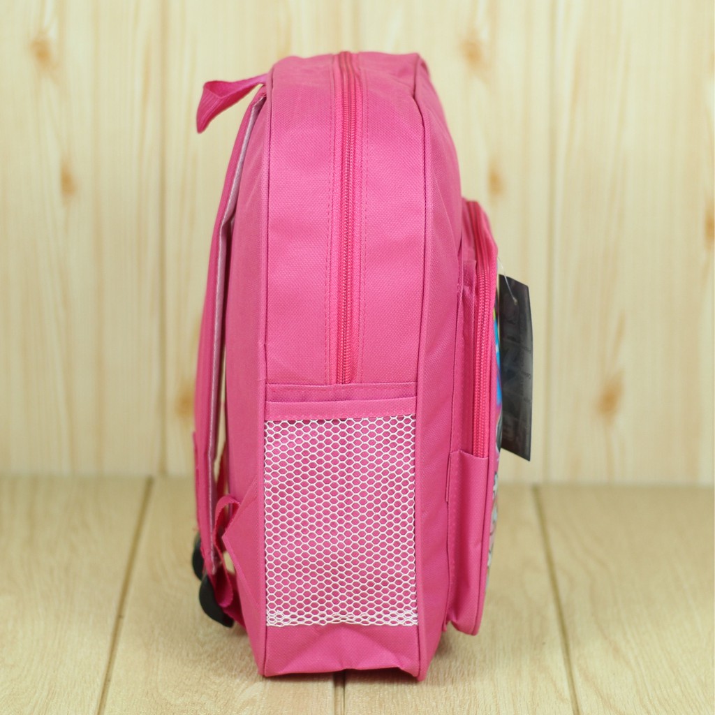 Tas Anak Perempuan Motif Pony Mini Pink Lucu Back Pack Sekolah TK PAUD Bahan Tebal Kuat Berkualitas