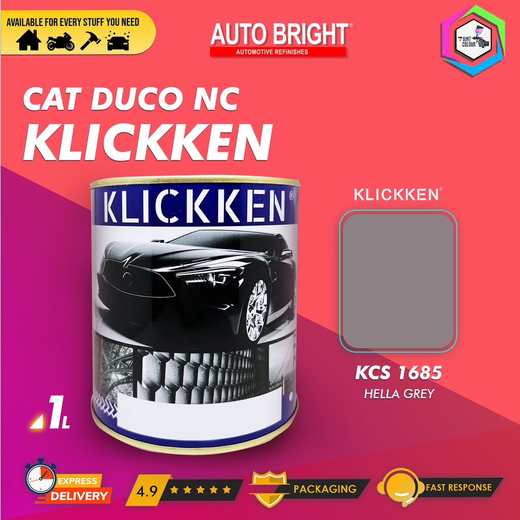 Cat Klickken Automotive Refinishes - Hella Grey KCS 1685