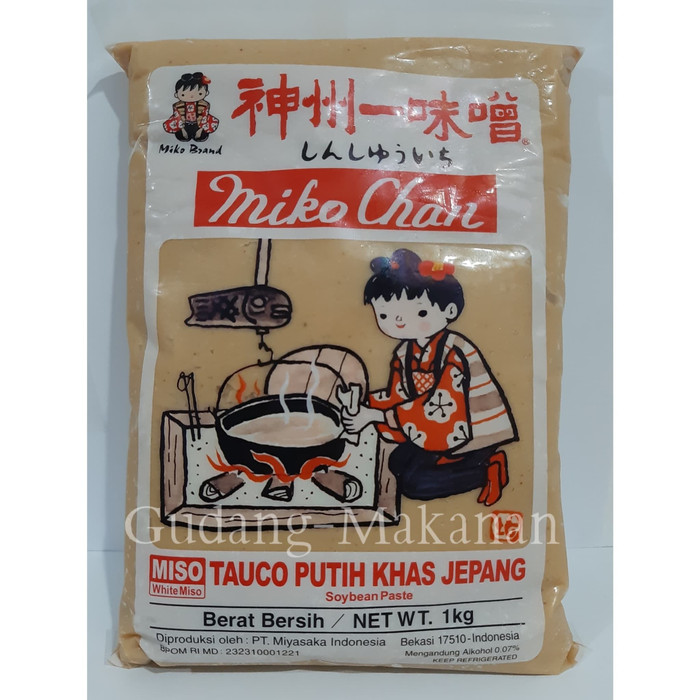 

Ready- Shinshuichi Mikochan/Miso Soup-Tauco Putih Jepang 1Kg Halal