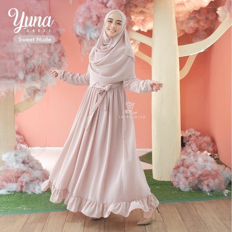 Yuna Dress by Zayra | kajian islam hari raya syar'i