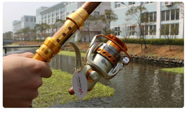 Yumoshi Gulungan Pancing EF6000 Metal Fishing Spinning Reel 12 Ball Bearing - OMTHBIGD
