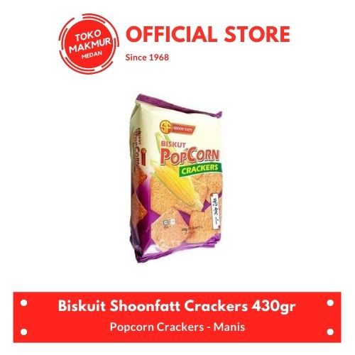 SHOON FATT BISKUIT POPCORN CRACKERS 430GR