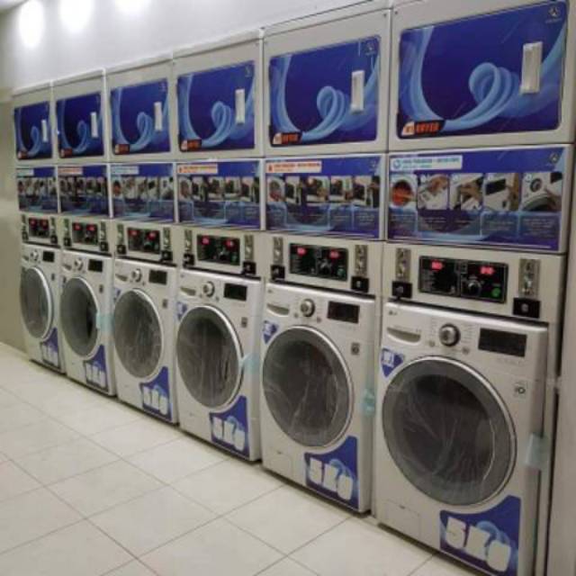 Paket usaha laundry coin murah
