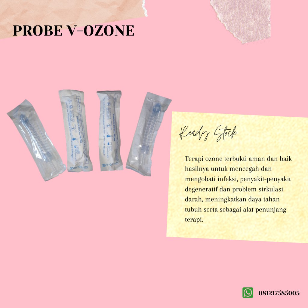 Probe Vaginal Ozone V Ozone Spare Part