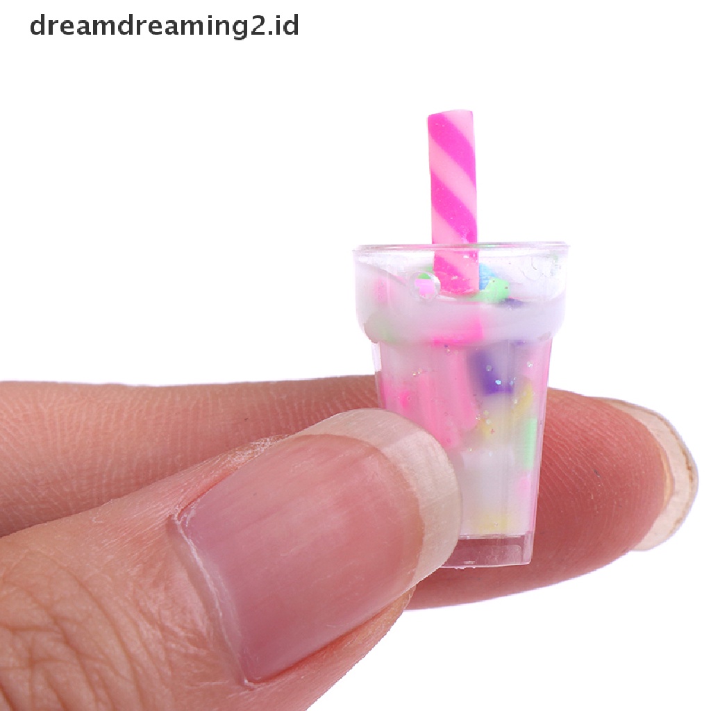 (LIKE) 5pcs Miniatur Botol Krim Skala 1: 12 Untuk Dekorasi Rumah Boneka