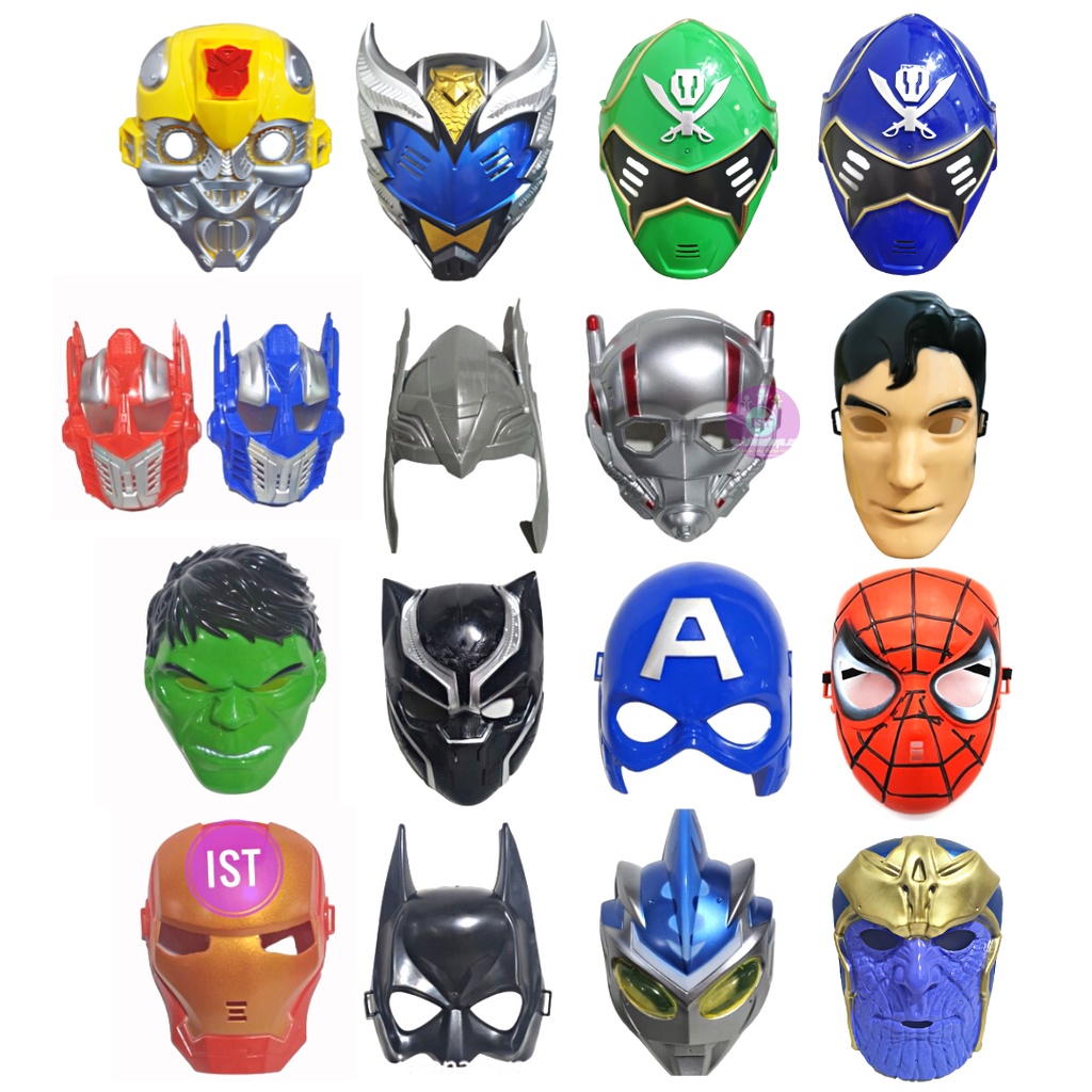 MWN Mainan Topeng Super Hero / Super Hero Mask