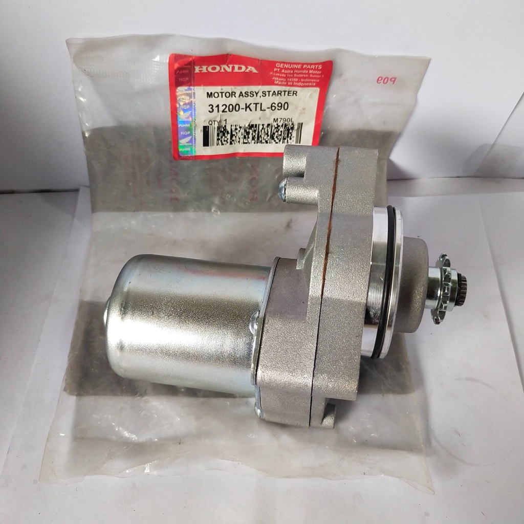 DINAMO MOTOR ASSY STARTER SUPRA FIT NEW 31200-KTL-690