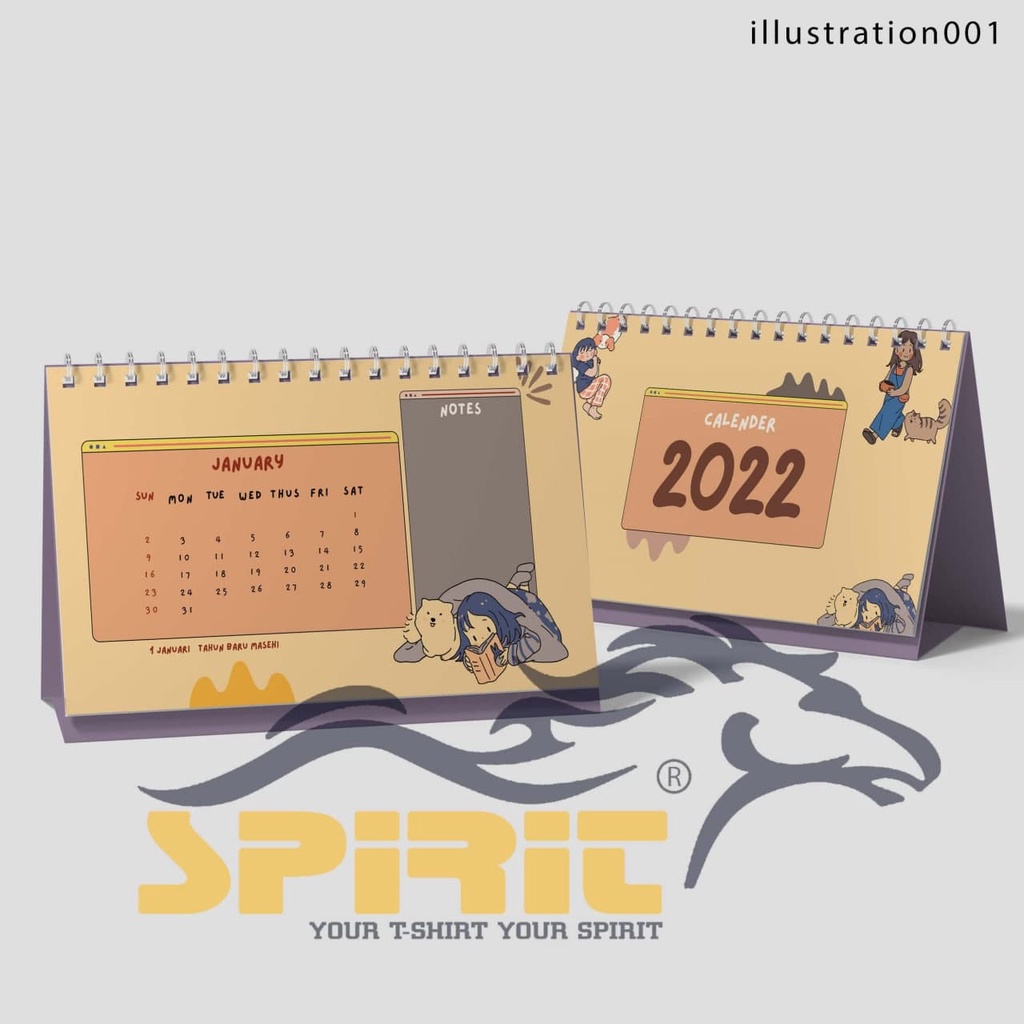 

calender duduk 2022 gambar lucu Design eksklusif terbaru keren high quality paling murah