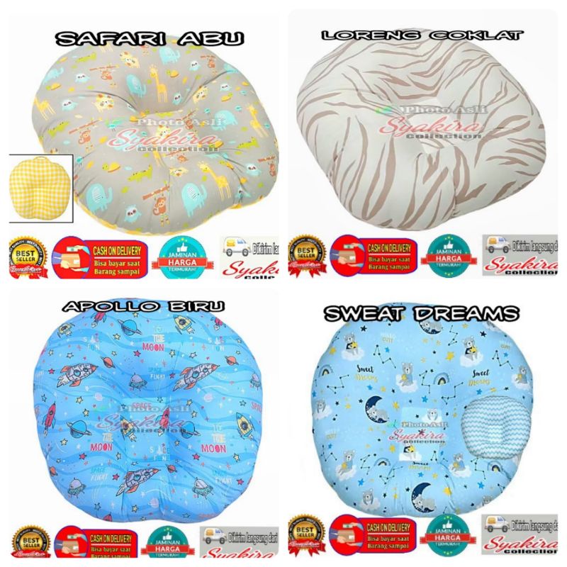 Bantal sofa bayi newborn baby lounge motif Bergambar Part 5