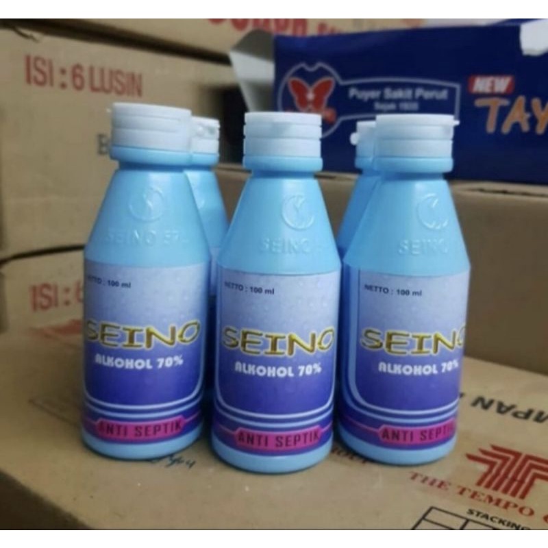 RUMAH COD-Alkohol Seino 70% AntiSeptik Pembersih Luka 100 ML