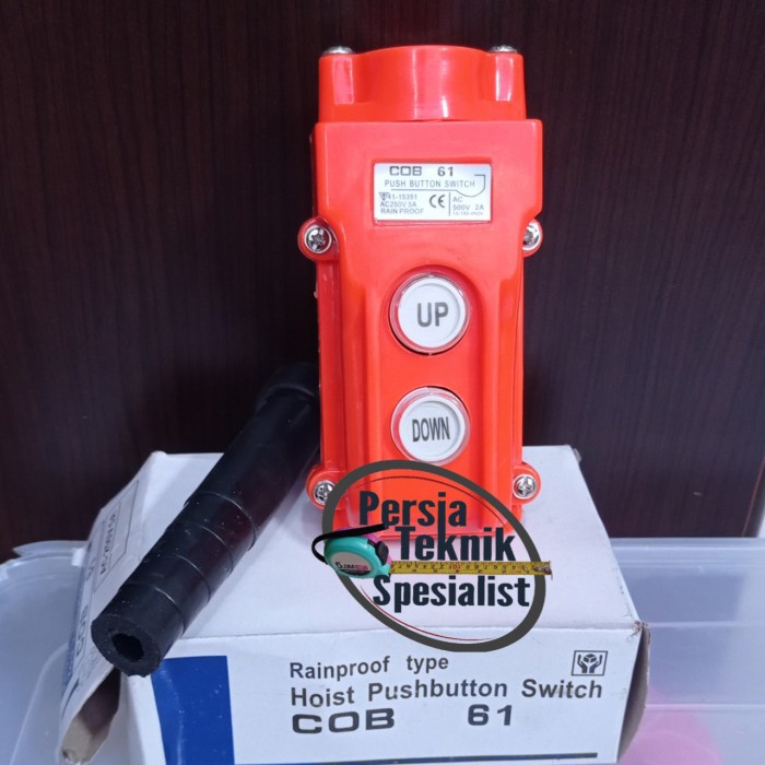 IOP | Push button hoist 2 tombol switch button hoist