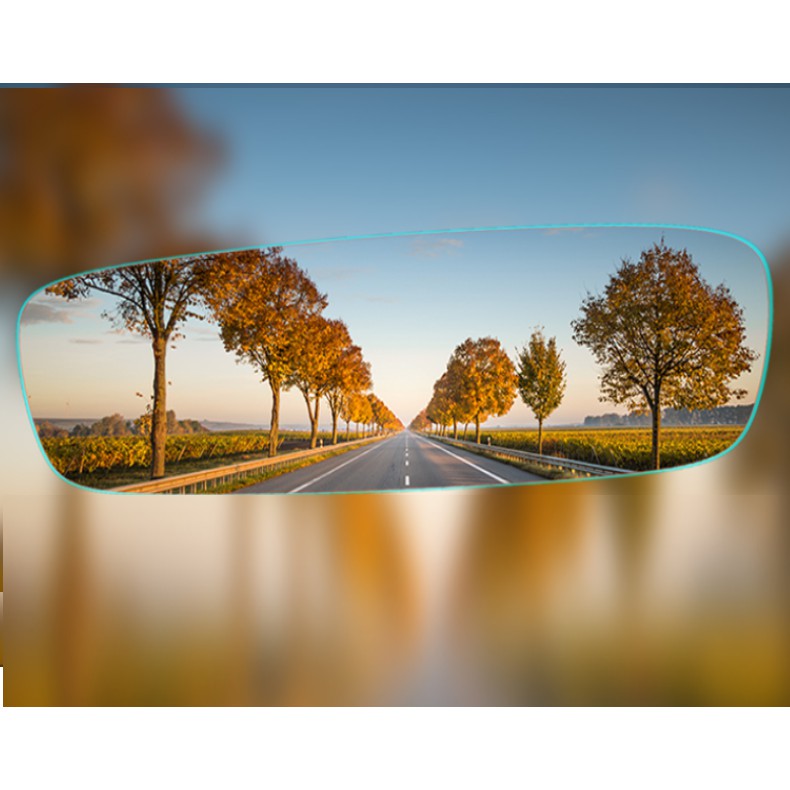 Bezelless Ultra View Kaca Spion Dalam Tengah Mobil | Curve Design