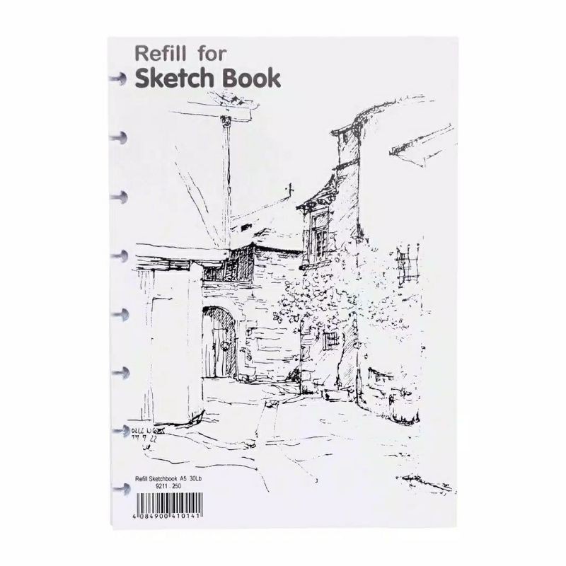 LYRA Refill Sketch Book A5 - Buku Gambar Sketsa A5 - Isi Ulang Buku Sketsa