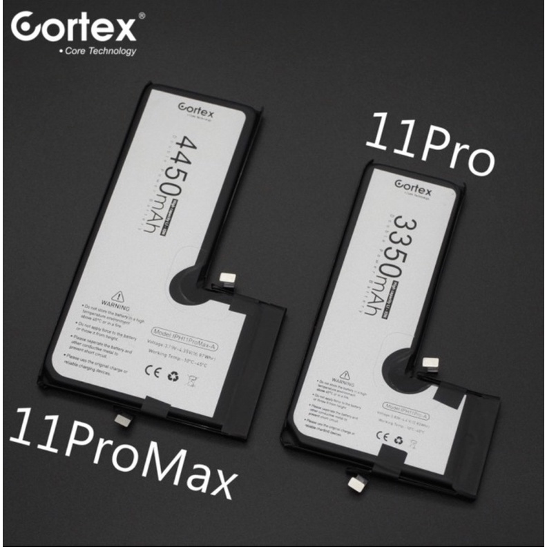 Cortex  - Double Power Baterai - Battery - High Capacity - Batre  - Batrai 11 Pro Max