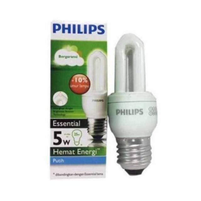 PROMO ( Lampu Philips Essential 5w / 5 watt )