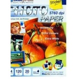 

➺ Blueprint Glossy Sticker (BP-GSA4120) - A4, 20 Sheet, 120 gsm, Cast Coasting, Glossy, Water Resistant ✿