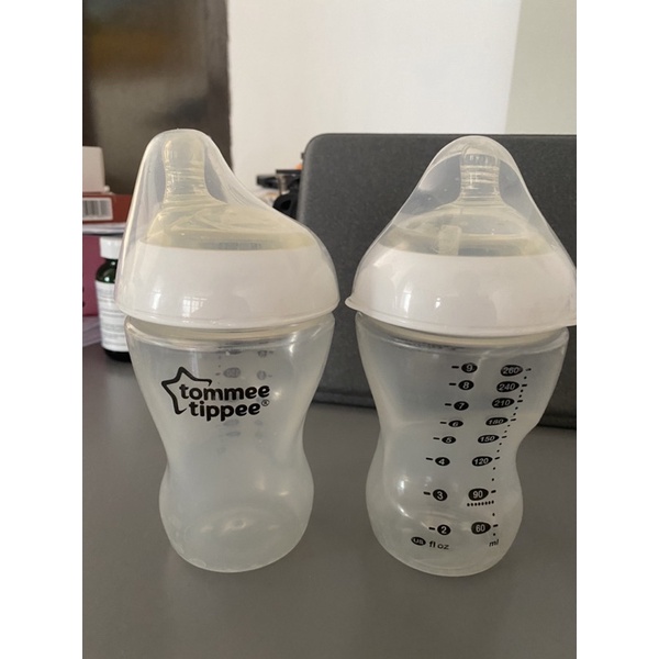 PRELOVED botol susu tommee tippee 260ml 2pcs/botol susu bayi murah