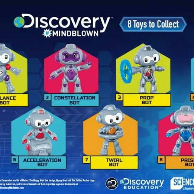 Jual mcd 1013 mainan Happy meal toys 