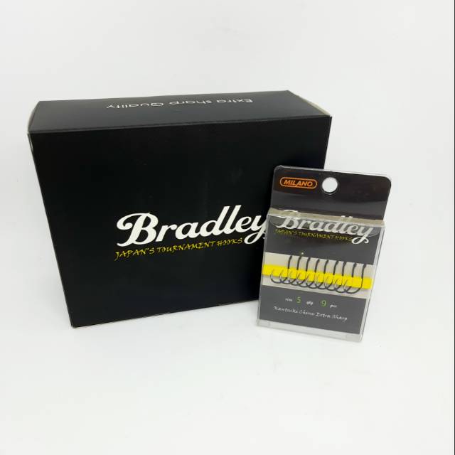Kail Pancing Milano Bradley Original Isi 10pcs