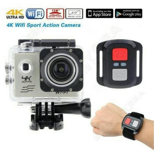 Action Camera WIFI 4K + Remote