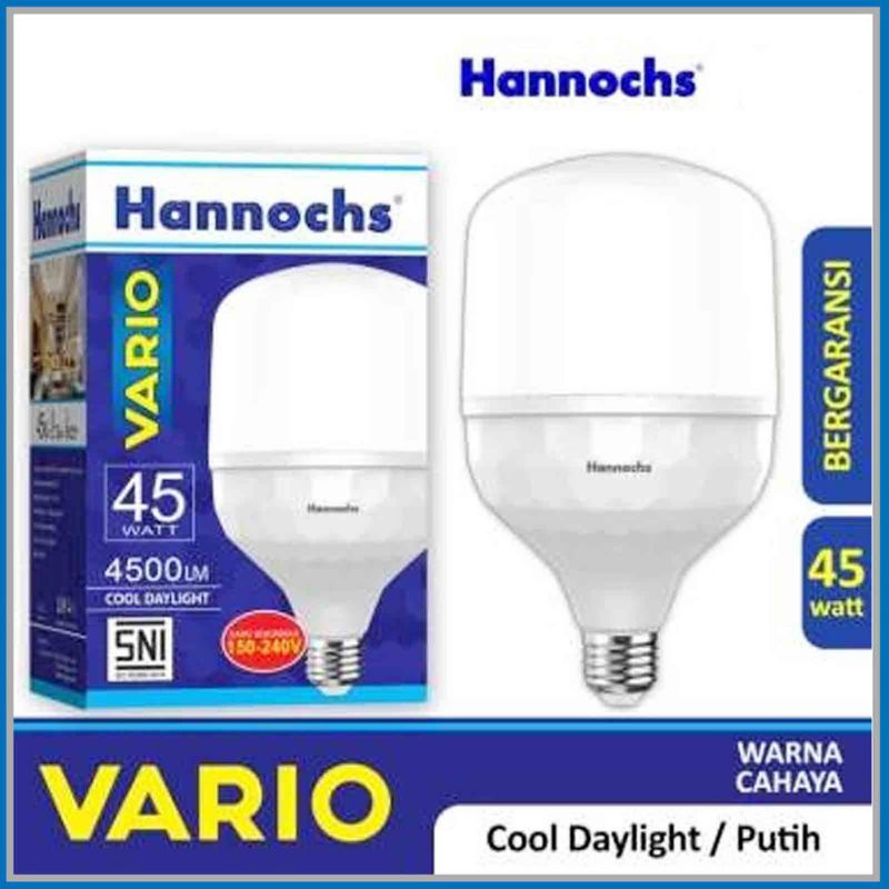 Lampu LED / Bohlam LED Hannochs VARIO 45 Watt - SNI Hannochs Murah