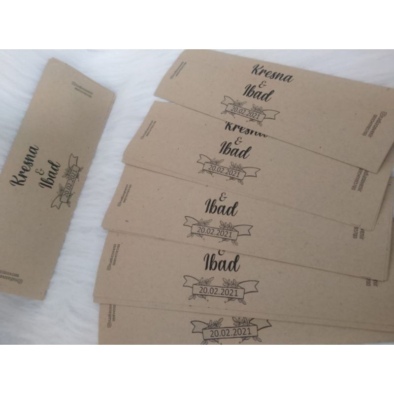 

Kertas Kraft Label Hijab / Souvenir Free Desain