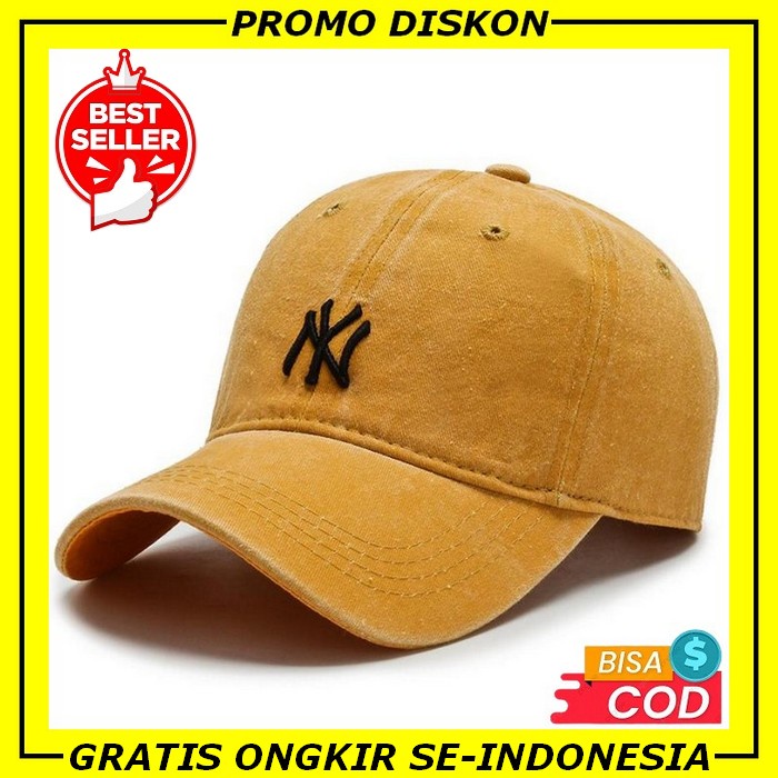 Topi Baseball Pria Basebal Ny Polos Topi Cowok Keren Basbal Cowok Distro Laki Laki Custom Cowo Impor