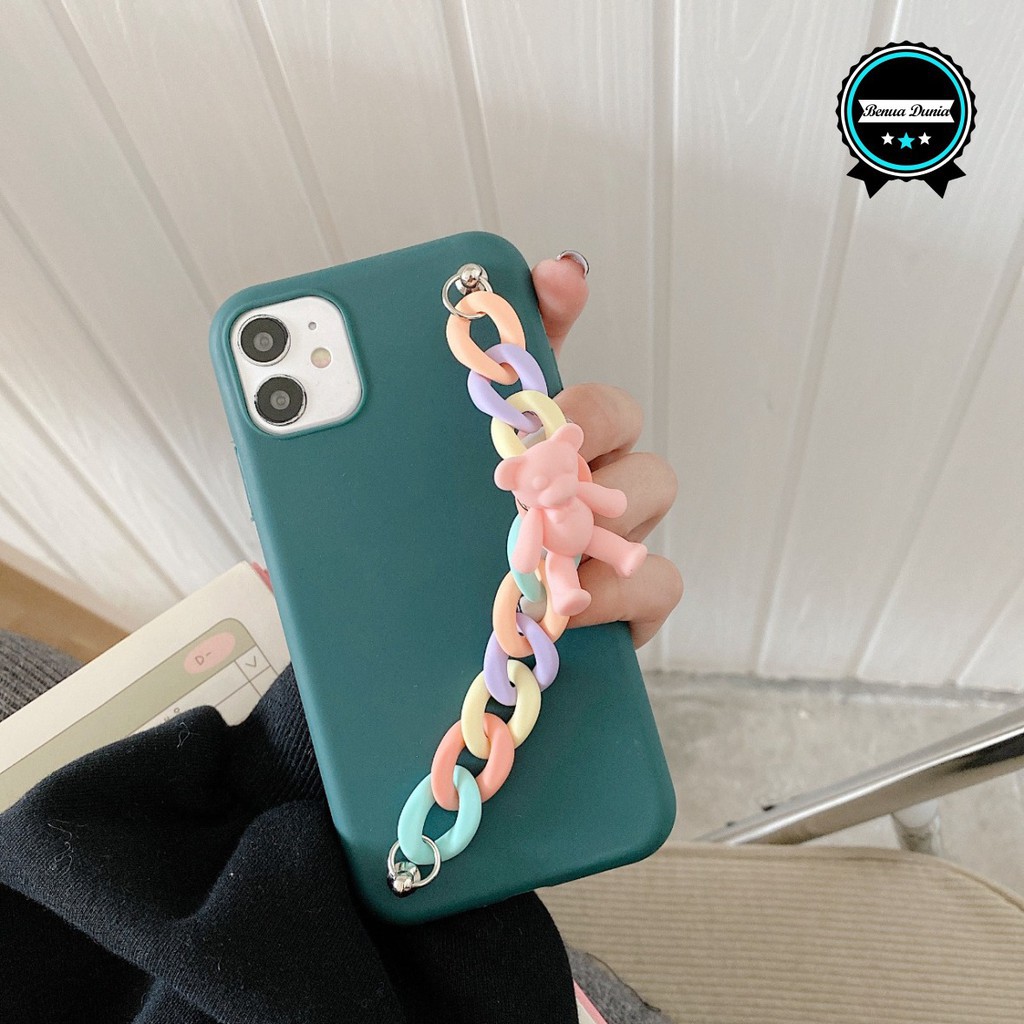 CASE SOFTCASE CANDY GELANG RANTAI REALME 6 PRO C17 7i 7 NARZO 20 PRO BD1655