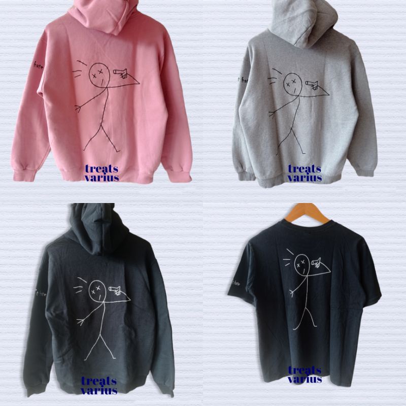 Compagno Dont Hate Lettering - wore by haechan nct