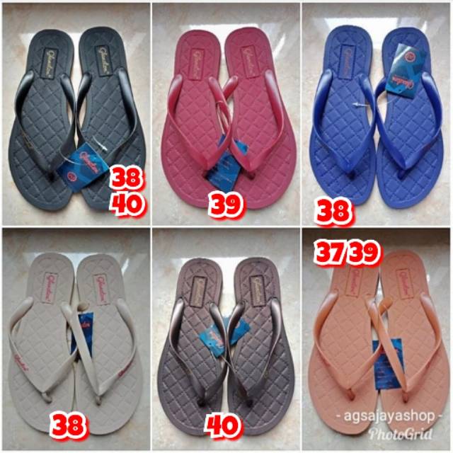 Sandal glanzton jepit