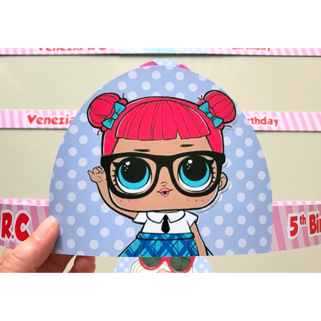 Topi Ultah LOL Surprise