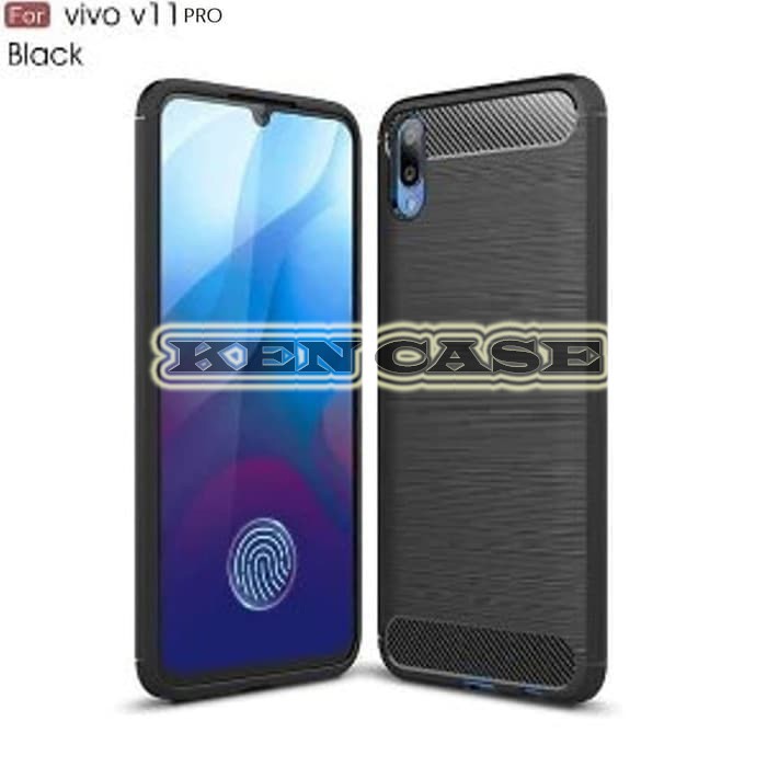 SOFT CASE SLIM FIT CARBON VIVO V11 PRO
