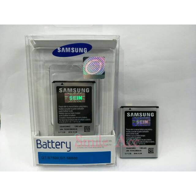 Baterai Samsung Galaxy Ace Plus GT-S7500, Fame s6810, Yong New S6310 Original 100%