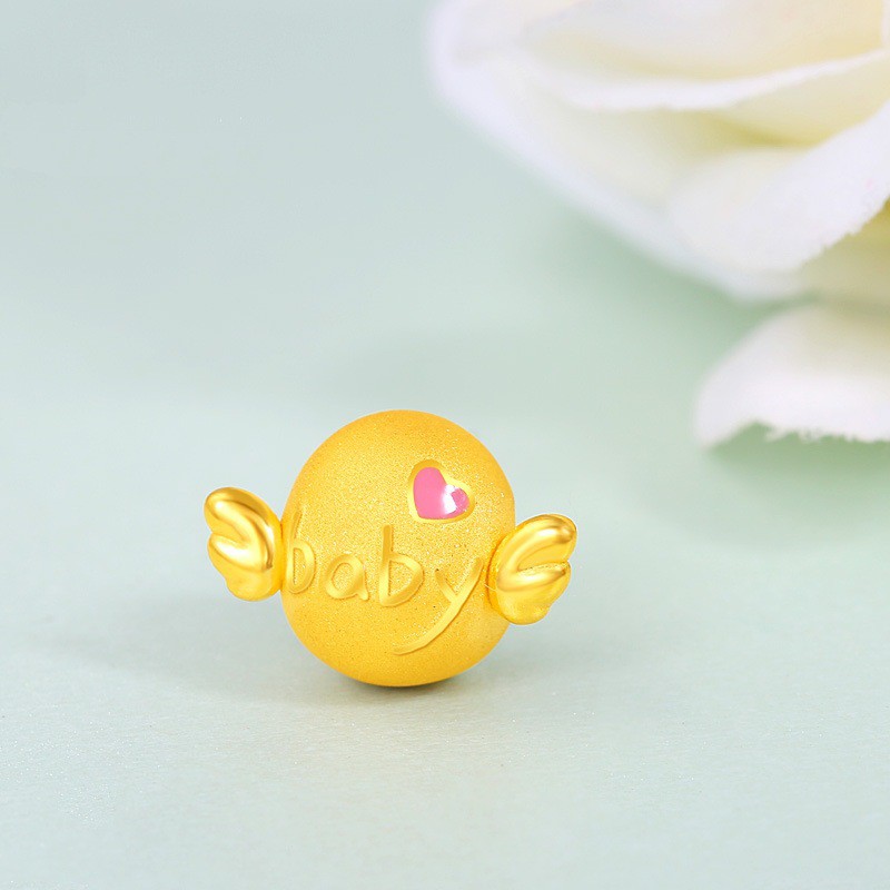 Manik manik Lapis Emas Model Telur Malaikat 3d Untuk 