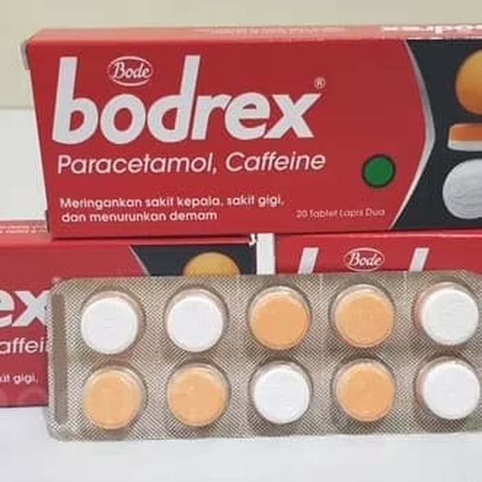 BODREX PEREDA SAKIT KEPALA PERDUA STRIP 20 TABLET