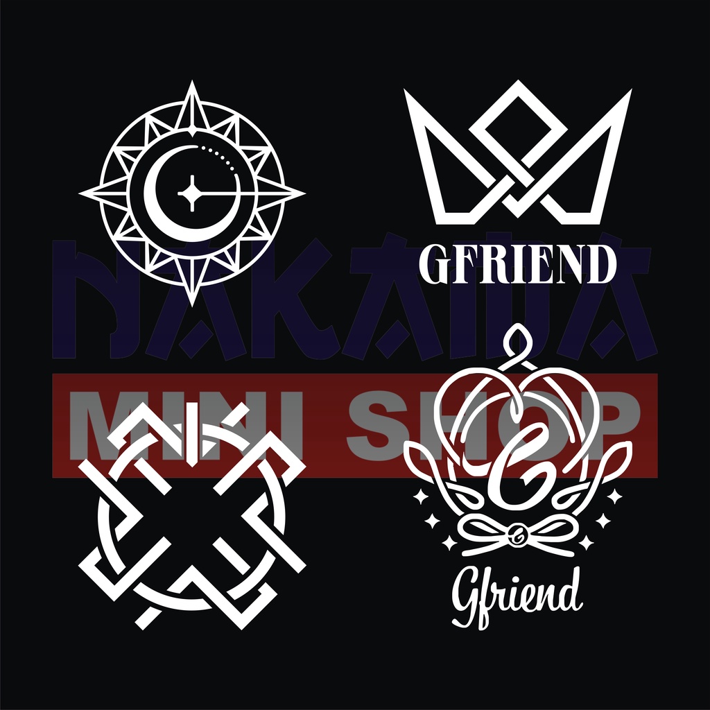 Cutting sticker Reflective Kpop GFRIEND