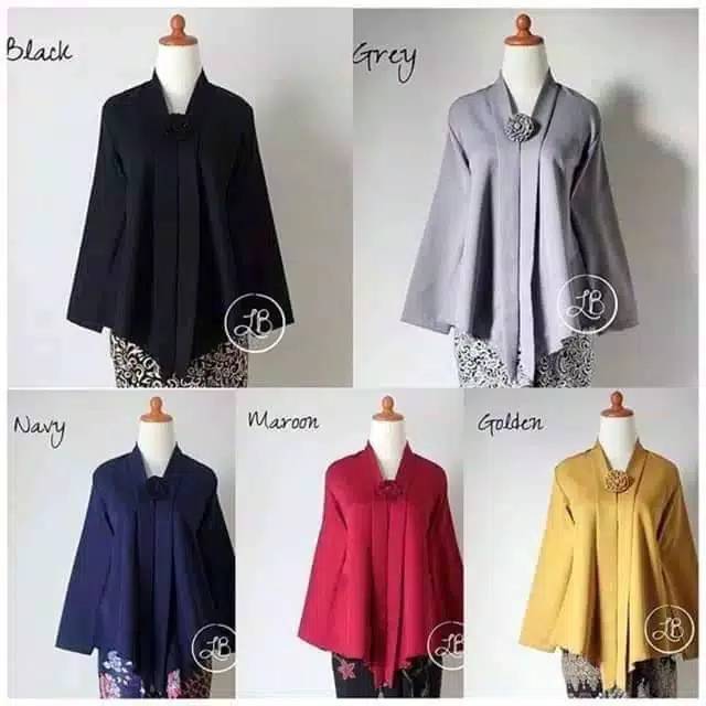 ATASAN / ATASAN KEBAYA / KUTUABARU FLOY / SETELAN KUTUBARU / KEBAYA POLOS / FLOY /KEBAYA WISUDA