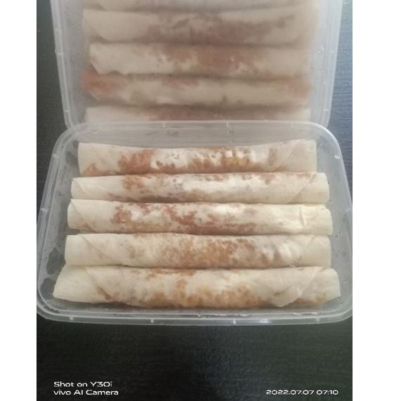 

[PRODUK Y9CHZ] Nangka Coklat Lumer "Menteng"/Piscok Keju/Pisang Coklat Lumer/Banana Roll (Brown Sugar) isi 10 pcs MPK