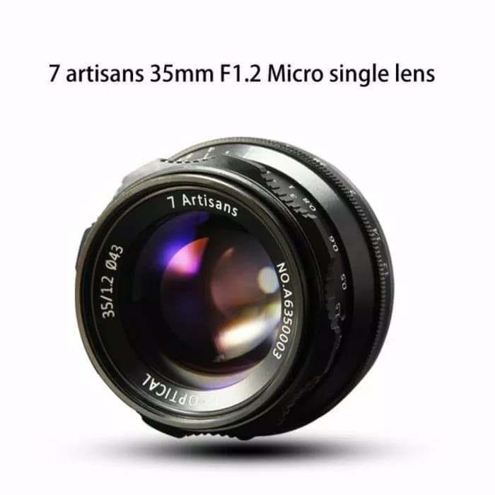 Lensa 7artisans 35mm F1.2 For sony