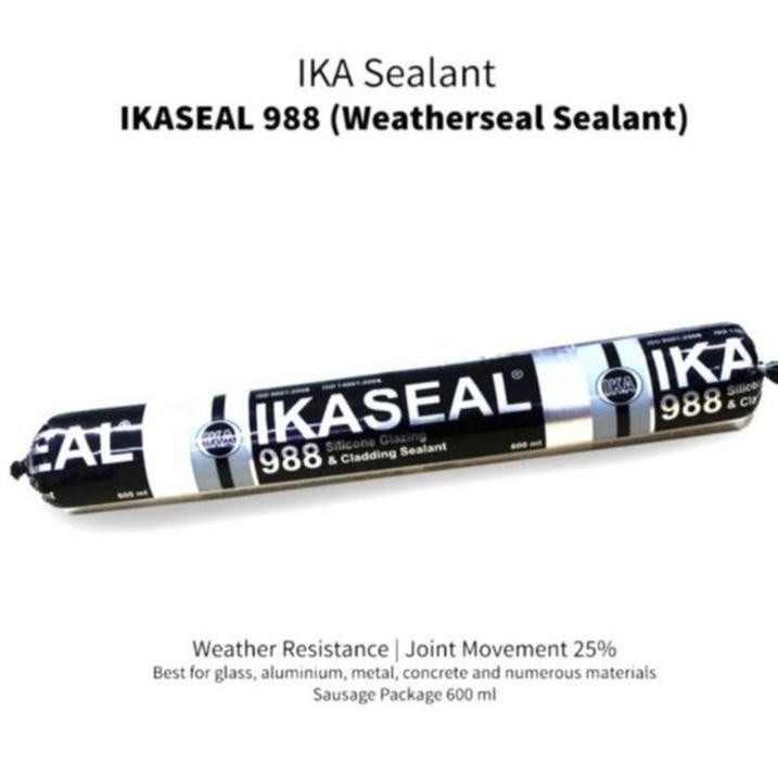 

Xilflex Silicone Sealant Lem Sosis 800G warna Clear Black White Light Grey