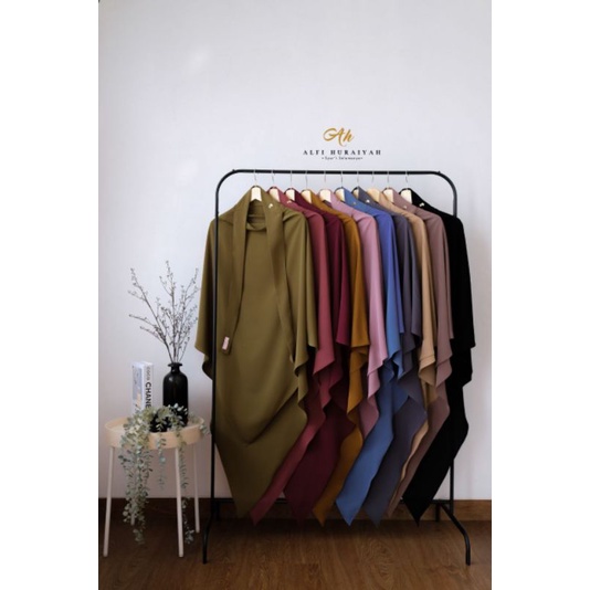 French Khimar LUNARIA SERIES by Alfi Huraiyah