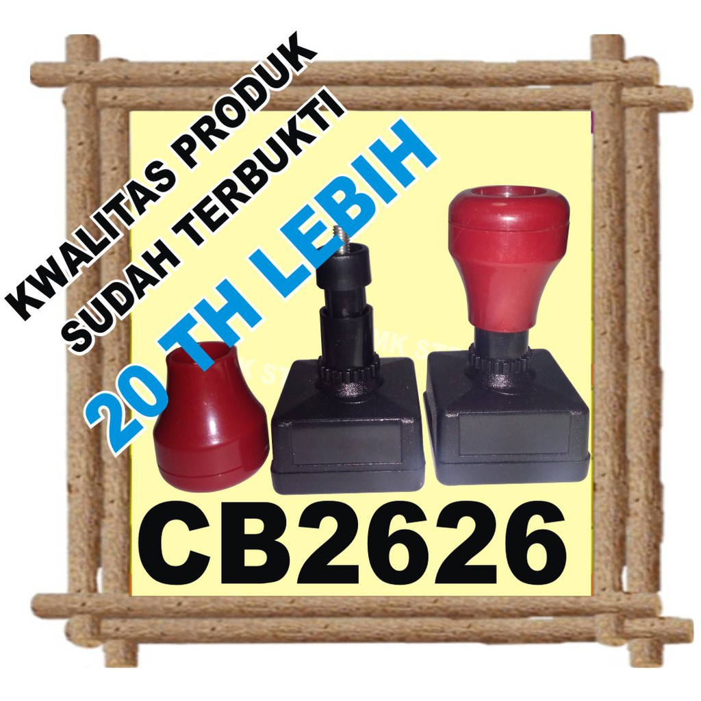 

gagang stempel persegi 2626-3535