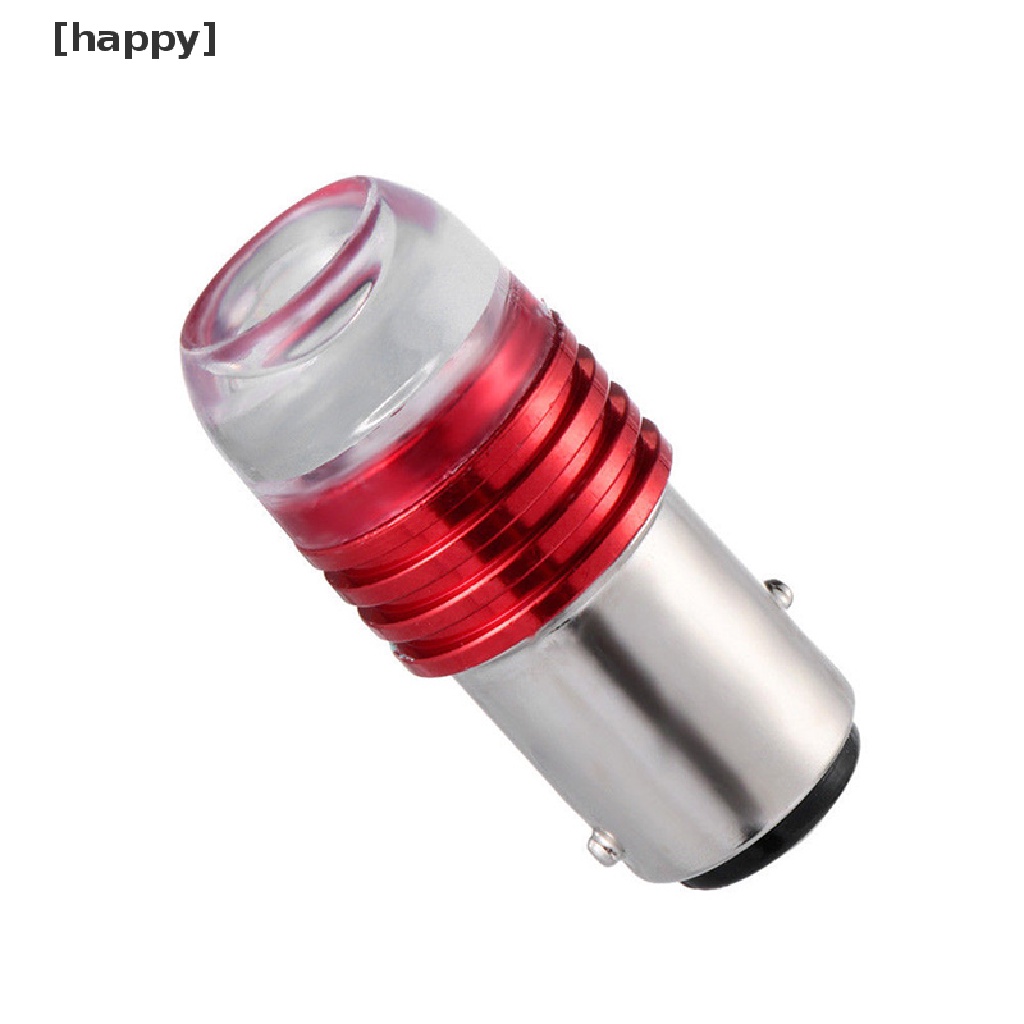 Ha 2pcs Lampu Led Strobo 1157 Bay15D P21 / 5w Warna Merah Untuk Rem / Mundur Mobil